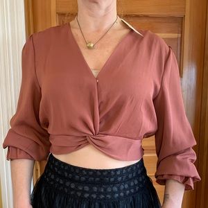 pink/mauve dress shirt